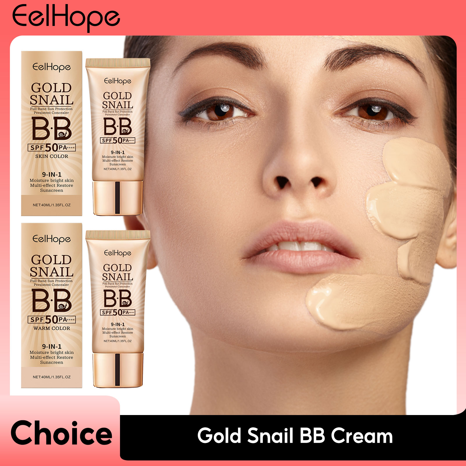 Face Moisturizer Spf - Crema BB con protección solar de