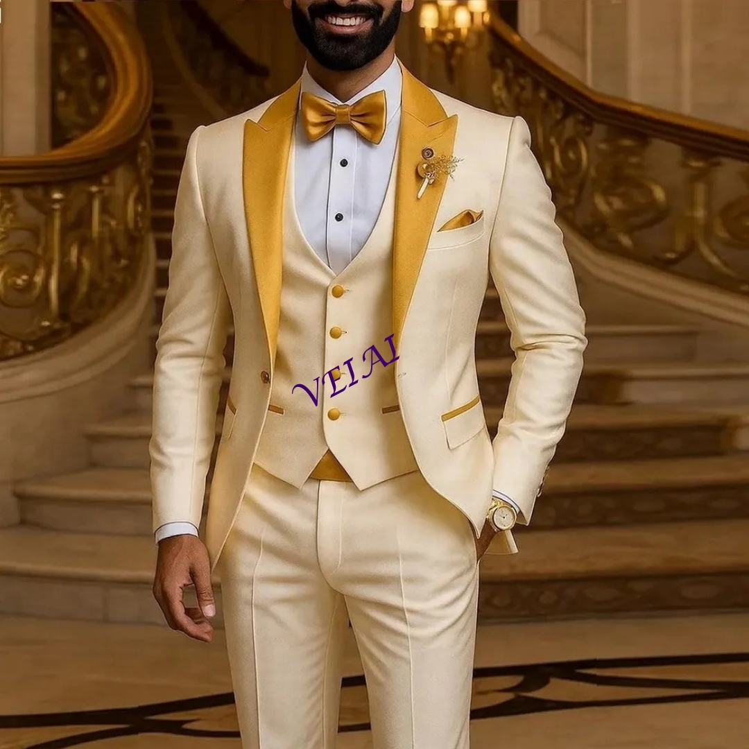 Traje personalizado con cuello - Men'S Grooming Kits reseña y precio