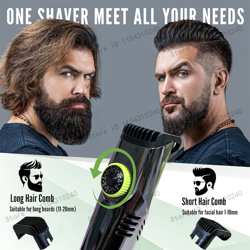 Recortadora de Barba Inalámbri - Men'S Grooming Vacuum reseña y precio