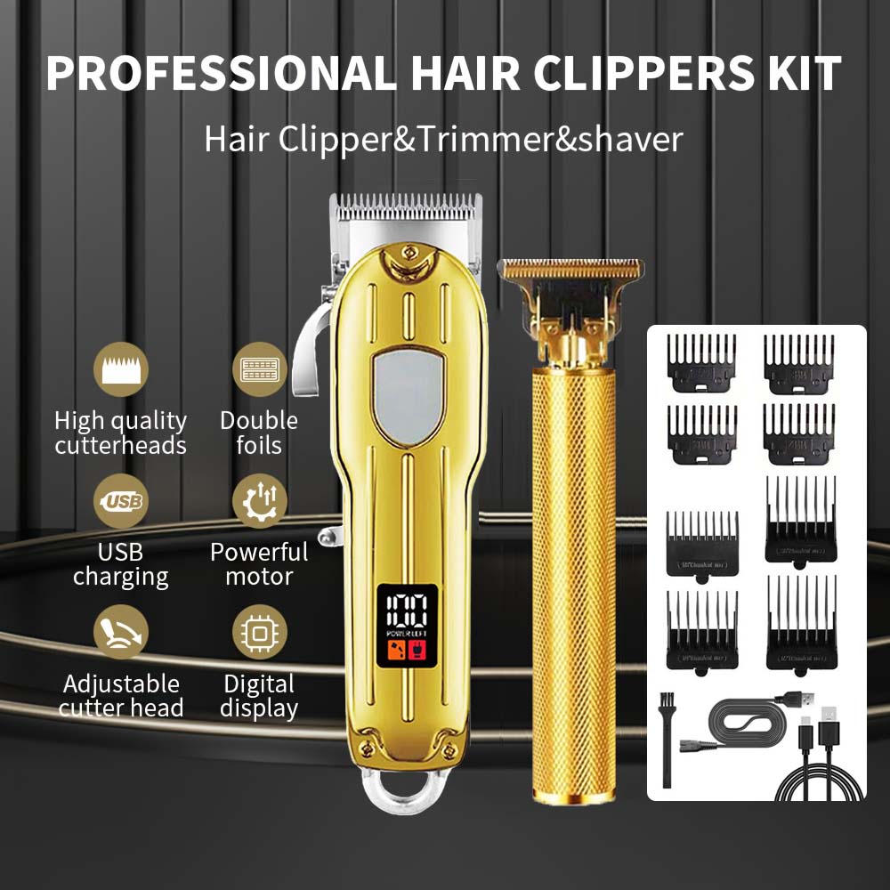 Juego de cortapelos eléctrico  - Men'S Grooming Kits reseña y precio