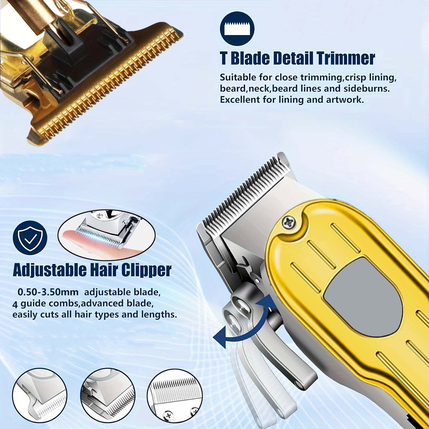 Juego de cortapelos eléctrico  - Men'S Grooming Kits reseña y precio