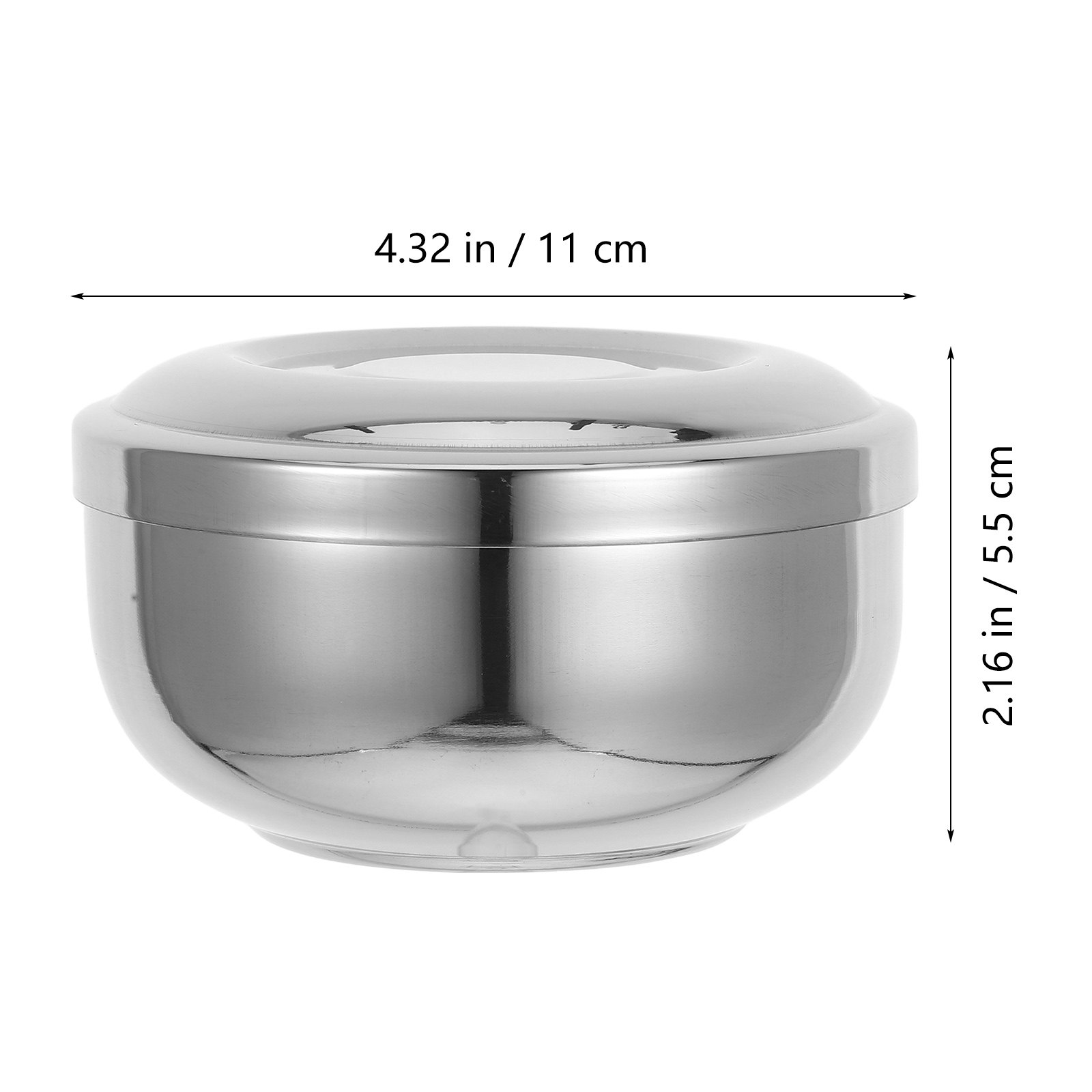 Tazón de Afeitar de Acero Inox - Men'S Grooming Kits reseña y precio