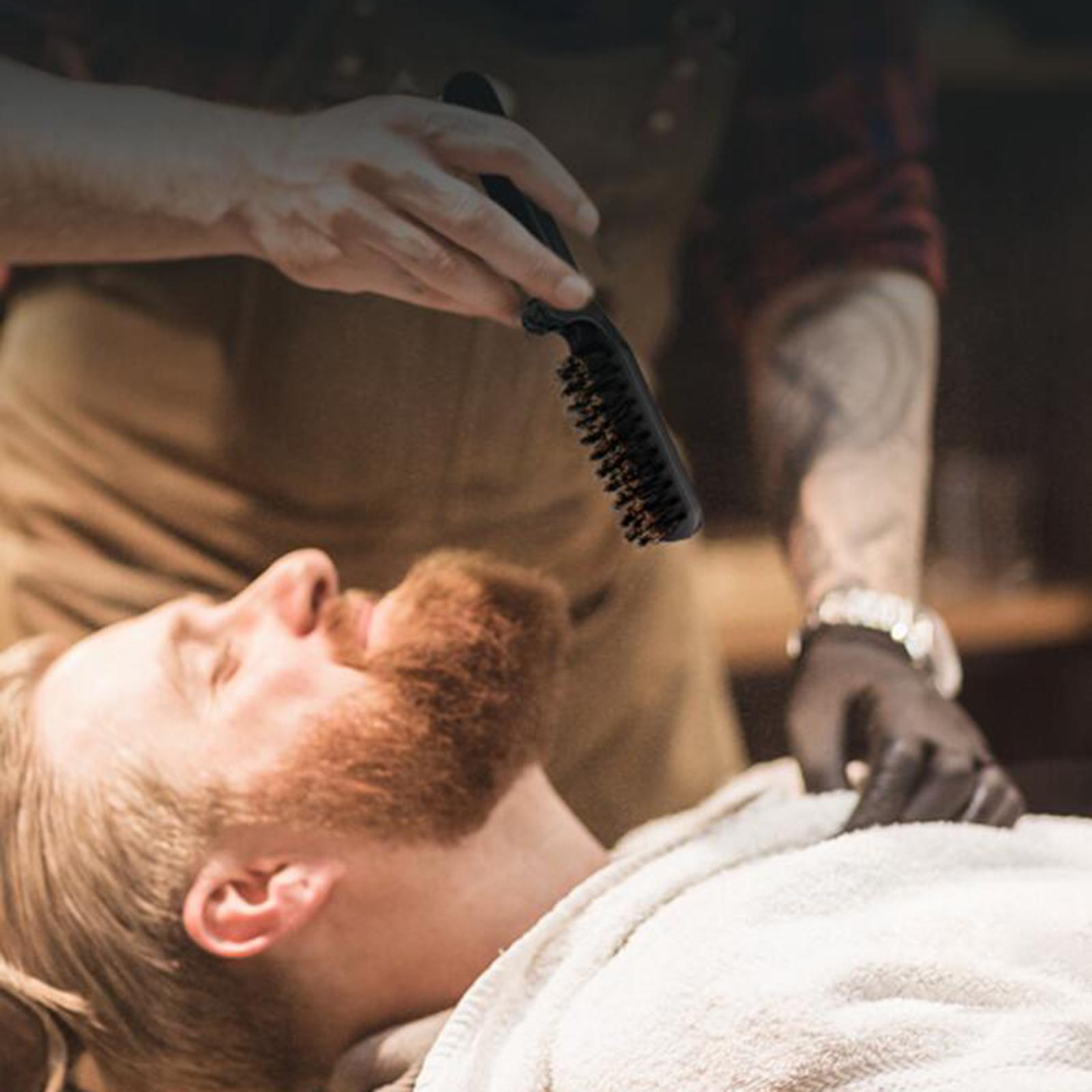 Cepillo para Barba Negro y Ele - Men'S Grooming Barbershop reseña y precio