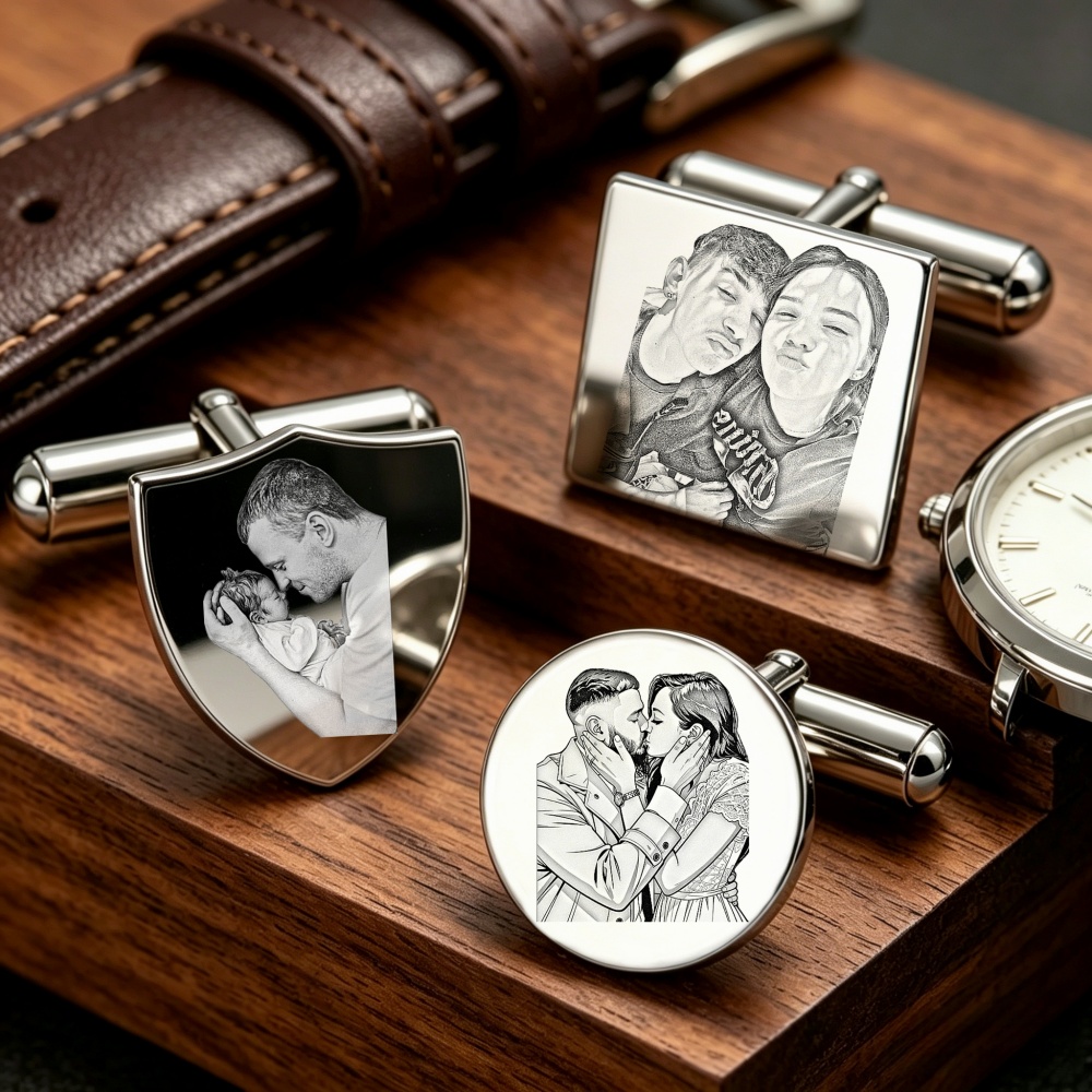 Gemelos Personalizados con Fot - Men'S Grooming Pictures reseña y precio